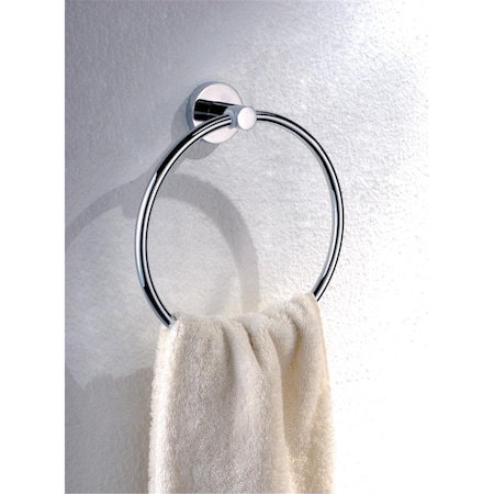 Highkey Round Towel Loop Stainless Steel LR898246